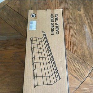 Set of 2 Under Desk Cable Tray  New In Box